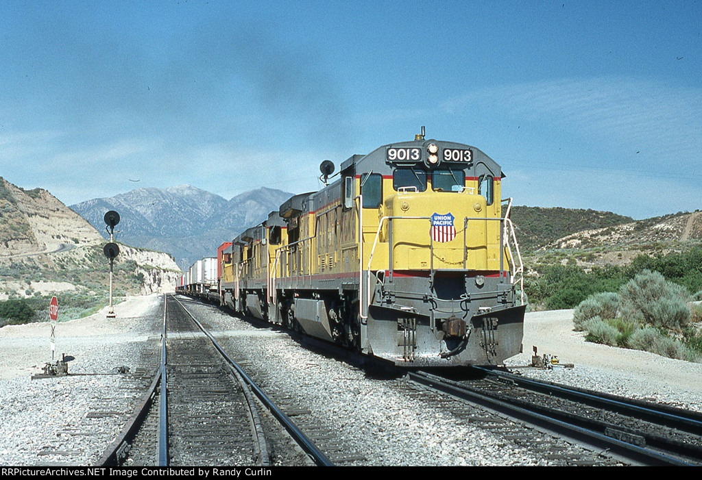 MP 9013 East at Cajon Summit